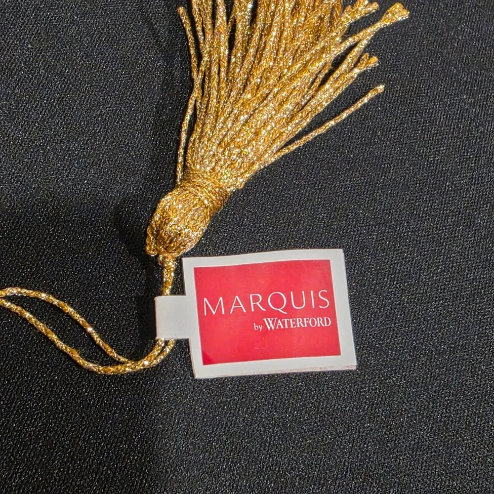 NEW Marquis by Waterford Glass Angel Annual‎ Bell Ornament